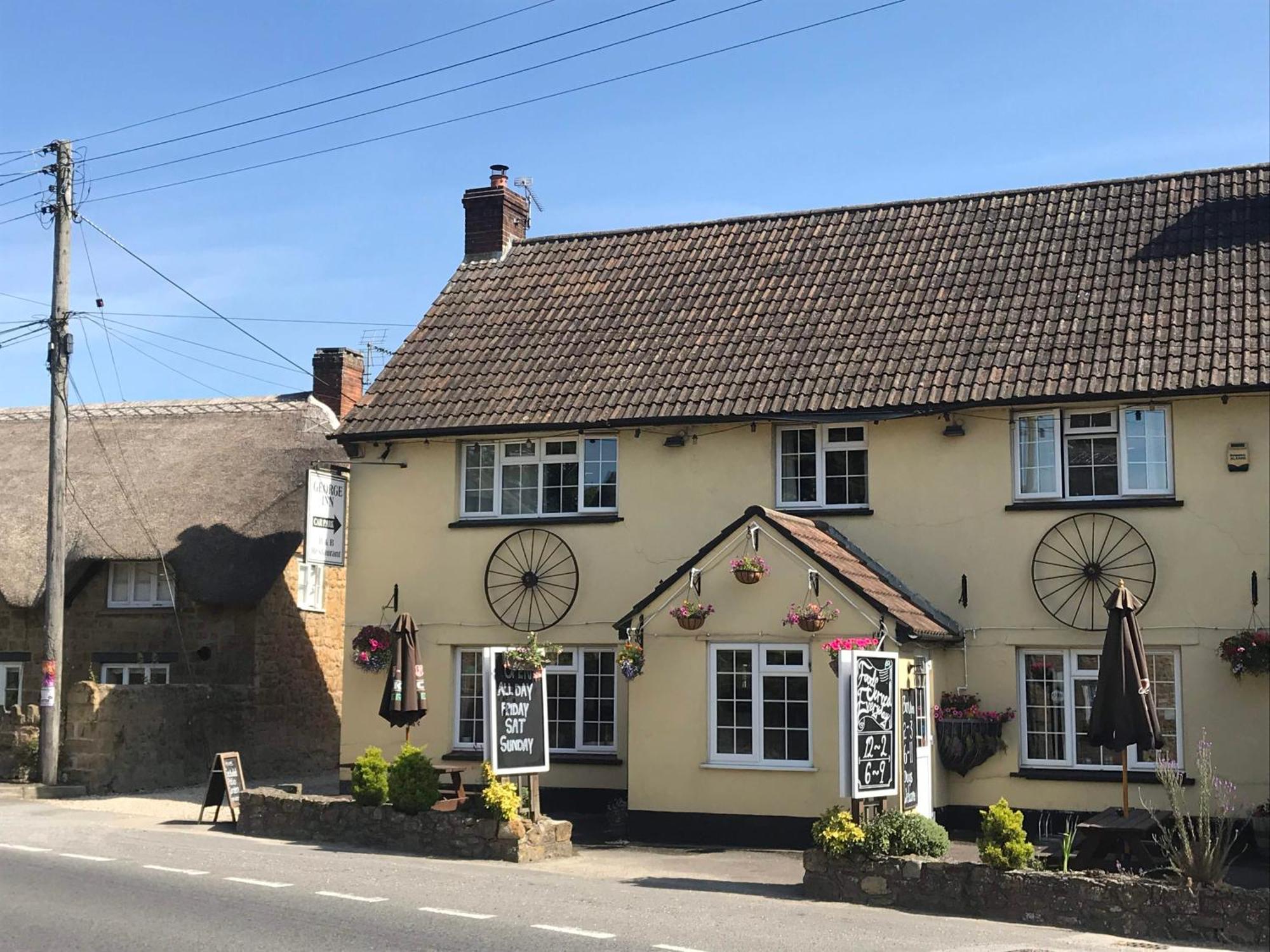 The George At Donyatt Bed and Breakfast Ilminster Exteriör bild